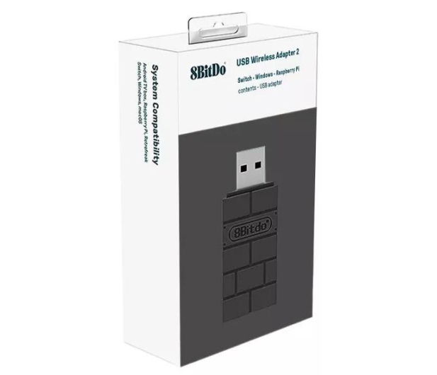 8BitDo USB Wireless Adapter 2 - Black - 1106088 - zdjęcie 4